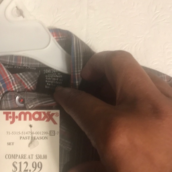 Plaid button down - Picture 3 of 3